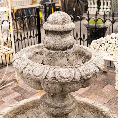 #55385 32x51 Ornate Cast Concrete Garden Fountain image 4