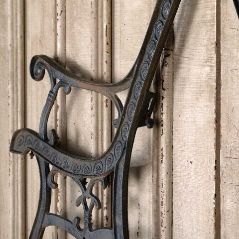 #55392 24x31 Cast Iron Garden / Park Bench Sides image 6
