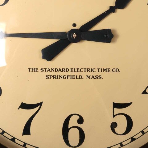 #55393 Antique Standard Electric Time Wall Clock image 3