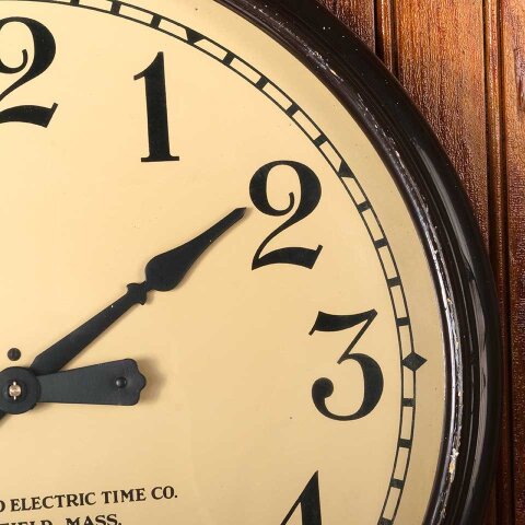 #55393 Antique Standard Electric Time Wall Clock image 4