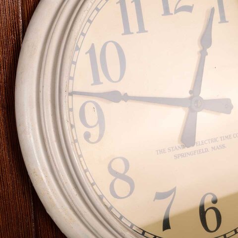 #55394 Antique Standard Electric Time Wall Clock image 4