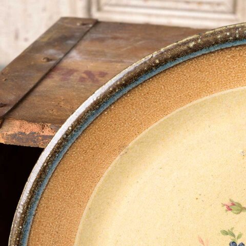 #55411 11" Vintage Plate with Floral Pattern image 4