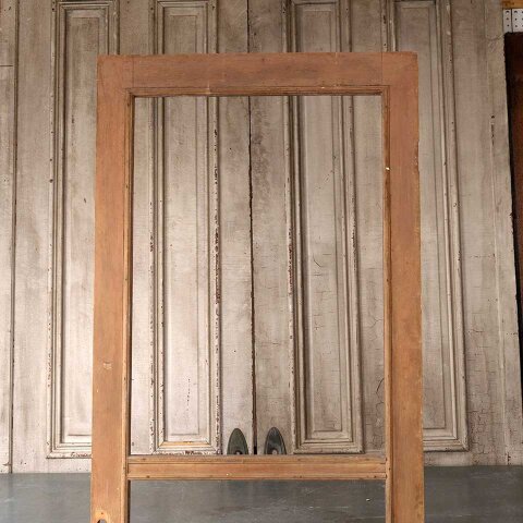 #55436 32x82 Salvaged Antique Wood Screen Door image 6
