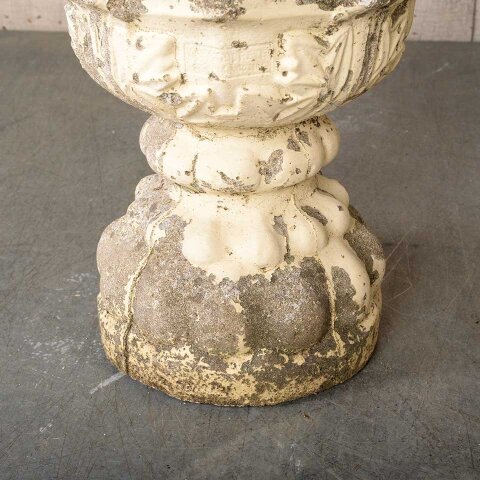 #55440 Vintage Cast Concrete Garden Finial Ornament image 2