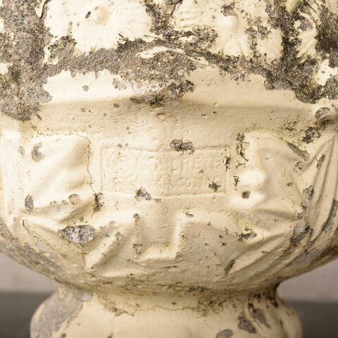 #55440 Vintage Cast Concrete Garden Finial Ornament image 3