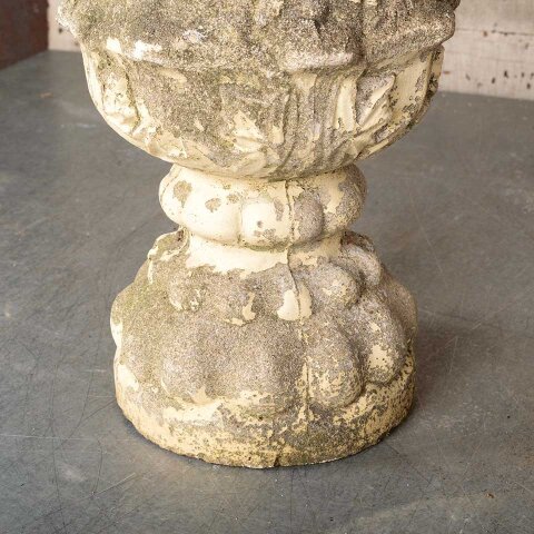 #55440 Vintage Cast Concrete Garden Finial Ornament image 6