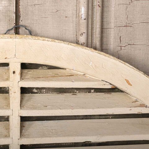#55452 41x20 Arched Top Wood Building Vent image 5