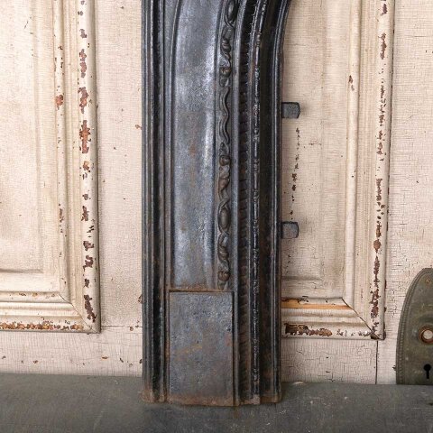 #55453 34x33 Antique Cast Iron Fireplace Surround image 3