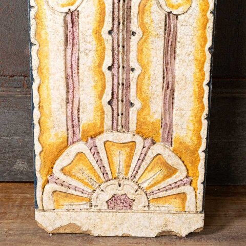 #55454 13x30 Art Deco Terra Cotta Building Panel image 3
