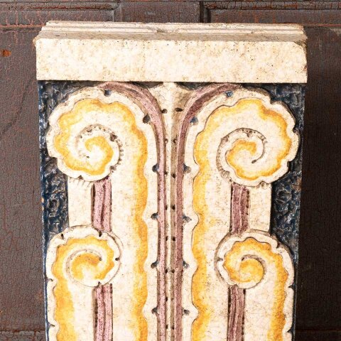#55455 13x30 Art Deco Terra Cotta Building Panel image 2