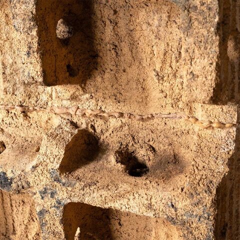 #55456 15x30 Art Deco Terra Cotta Building Panel image 8