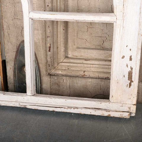 #55458 29x23 Antique Divided 5 Lite Wood Window image 4