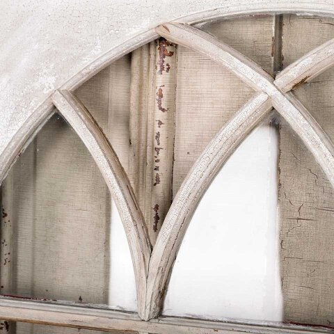 #55461 33x27 Antique Gothic Divided 9 Lite Window image 3