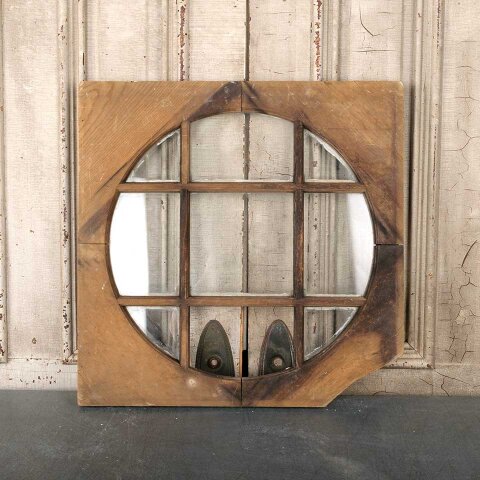#55462 24x24 Antique Round Divided 9 Lite Window image 5
