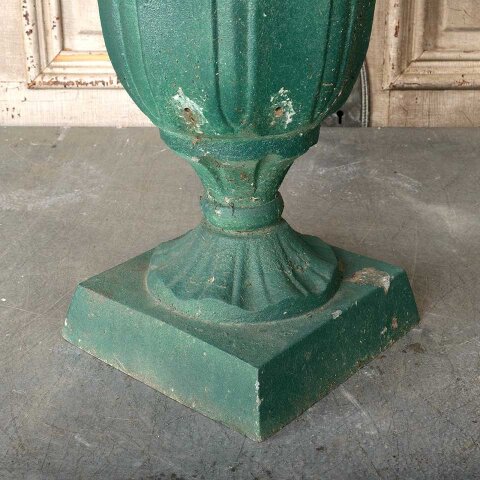 #55463 Vintage Cast Aluminum Garden Urn Planter image 5