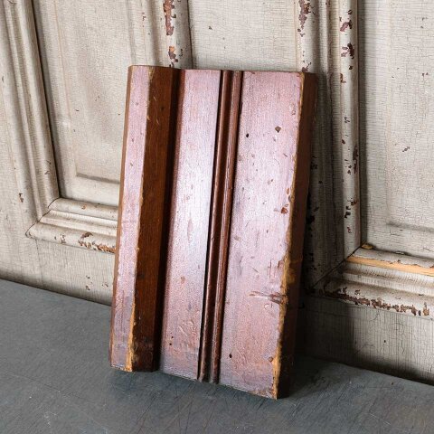 #55468 Antique Wood Interior Door Plinth Trim Block image 3