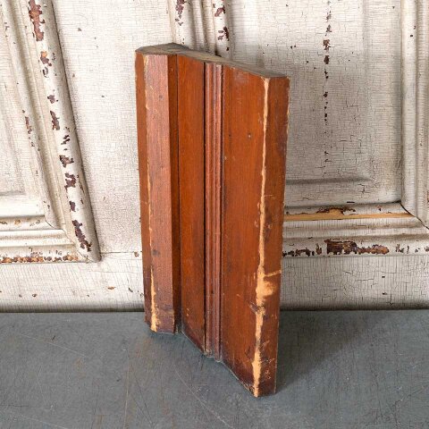 #55468 Antique Wood Interior Door Plinth Trim Block image 4