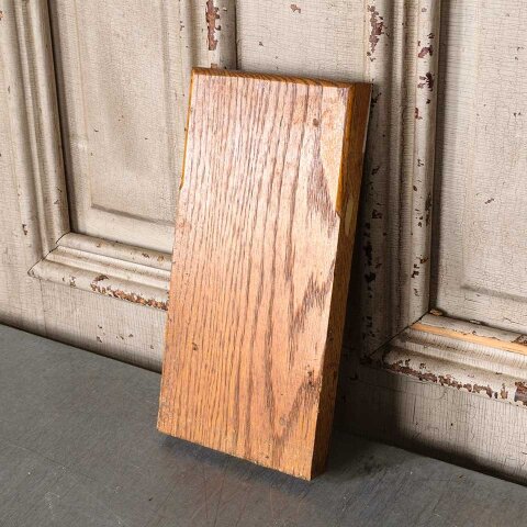 #55469 Salvaged Oak Interior Door Plinth Trim Block image 2