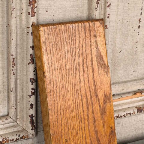 #55469 Salvaged Oak Interior Door Plinth Trim Block image 3