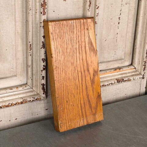 #55469 Salvaged Oak Interior Door Plinth Trim Block image 4