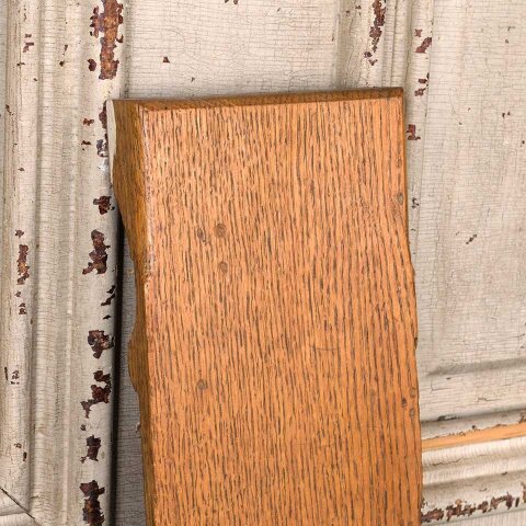 #55470 Salvaged Oak Interior Door Plinth Trim Block image 2