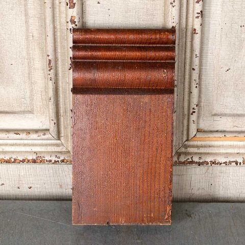 Antique Wood Interior Door Plinth Trim Block