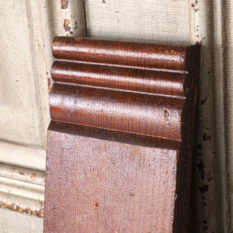 #55472 Antique Wood Interior Door Plinth Trim Block image 3