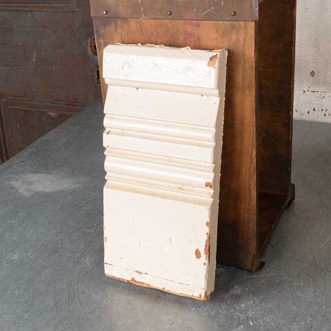 #55474 Antique Wood Interior Door Plinth Trim Block image 2