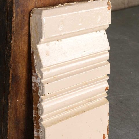 #55474 Antique Wood Interior Door Plinth Trim Block image 3