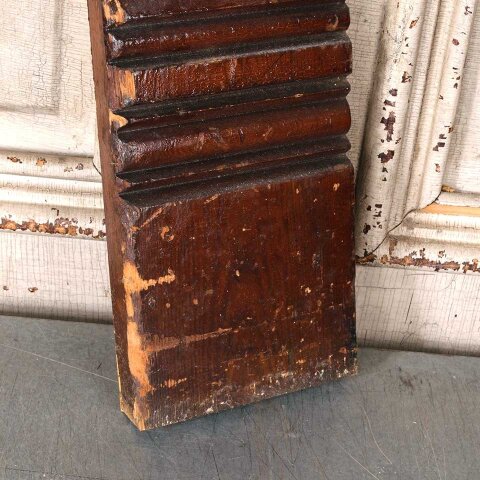 #55478 Antique Wood Interior Door Plinth Trim Block image 6
