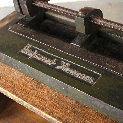 #55487 Antique Metal Paper Hole Punch image 2