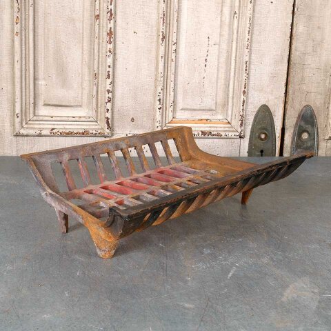 #55513 21x12 Cast Iron Fireplace Log Holder Basket image 5
