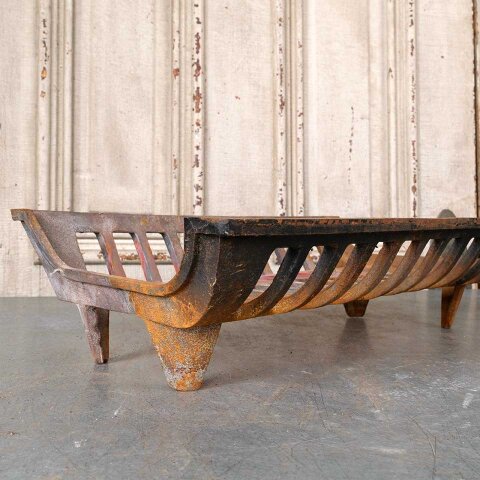 #55513 21x12 Cast Iron Fireplace Log Holder Basket image 7