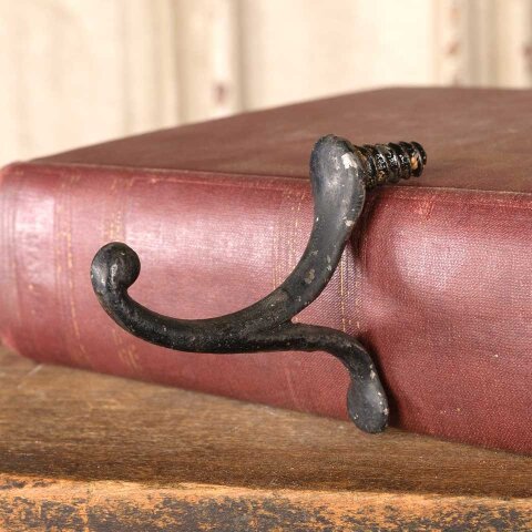 Salvaged Antique Cast Iron Wall Hook
