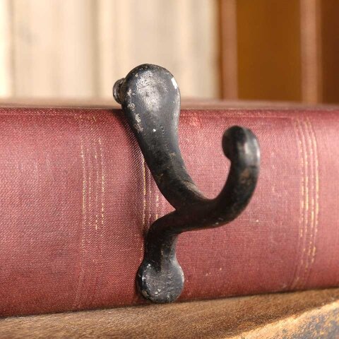 #55528 Salvaged Antique Cast Iron Wall Hook image 2