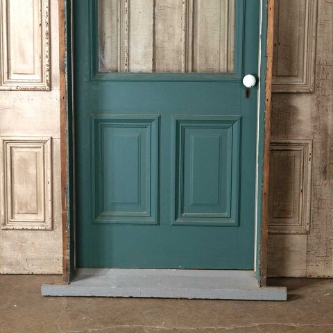 #55534 Antique Victorian Half Lite Entryway w/ Jamb image 2