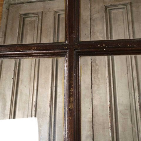 #55538 36x84 Antique 15 Lite Interior French Door image 3