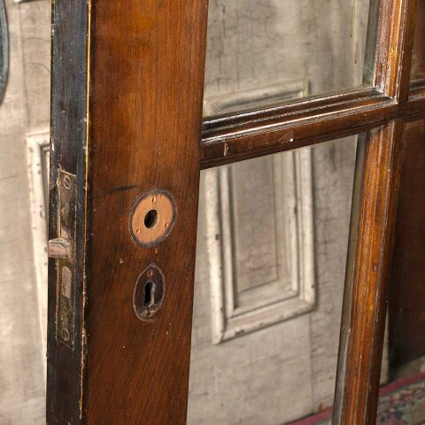 #55538 36x84 Antique 15 Lite Interior French Door image 8