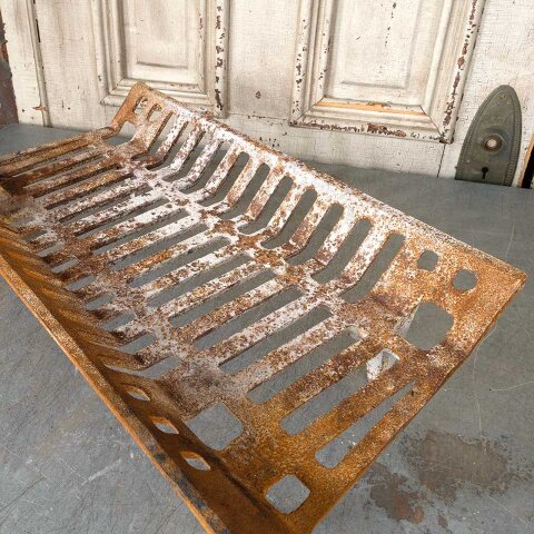 #55543 27x14 Cast Iron Fireplace Log Holder Basket image 5