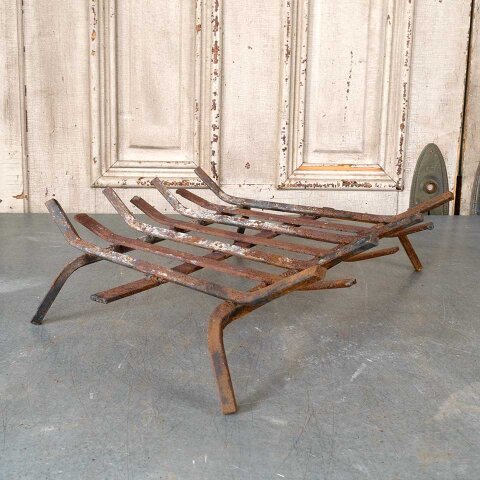 #55544 20x15 Iron Fireplace Log Holder Basket image 5