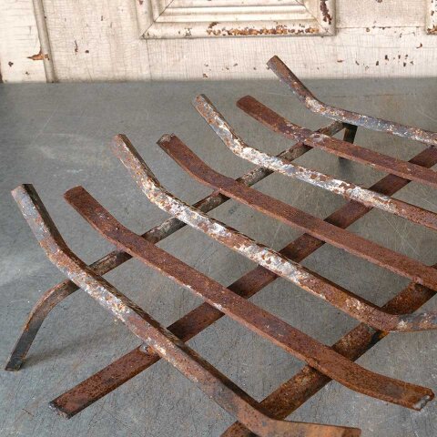 #55544 20x15 Iron Fireplace Log Holder Basket image 6