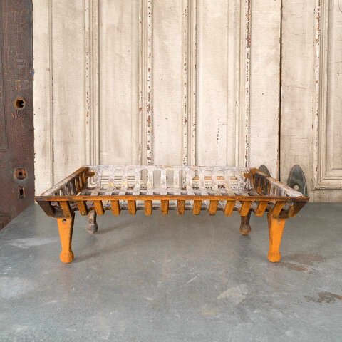 #55545 24x15 Cast Iron Fireplace Log Holder Basket image 2
