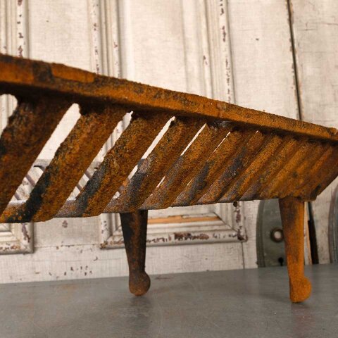 #55545 24x15 Cast Iron Fireplace Log Holder Basket image 7