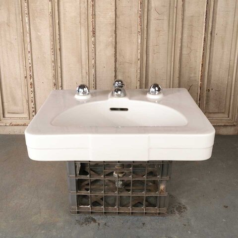 24x20 Antique Porcelain Bathroom Sink