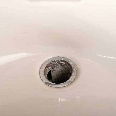 #55557 24x20 Antique Porcelain Bathroom Sink image 5