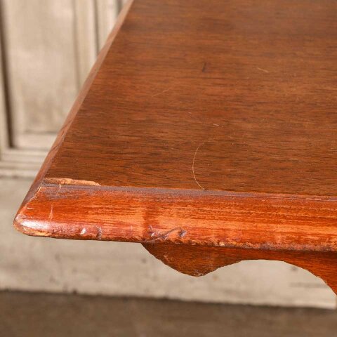 #55562 27x18 Antique Victorian Wood Parlor Table image 8