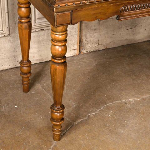 #55563 40x40 Antique Wood Spinet Piano Top Desk image 4