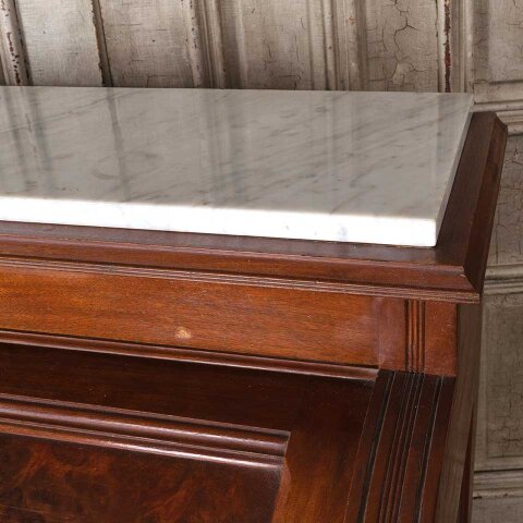 #55564 37x44 Antique Wood Victorian Rolltop Desk image 7