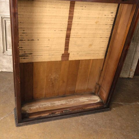 #55565 35x50 Antique Wood Roll Up Storage Cabinet image 5