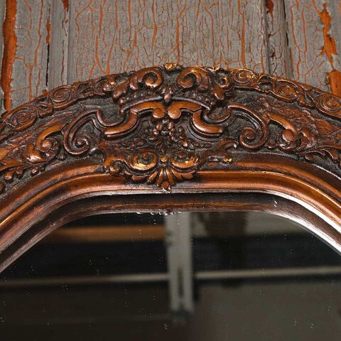#55566 13x20 Antique Ornate Gesso Framed Mirror image 3